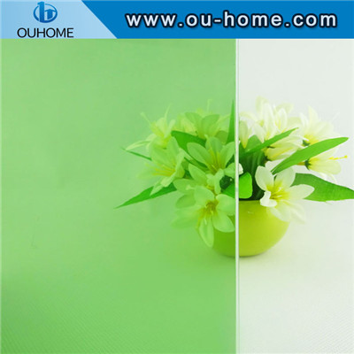 BT109 green translucent architectural decorative window film