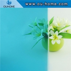 BT107 PVC Non-pollution Frosted Glass Decorative Privacy Window Film