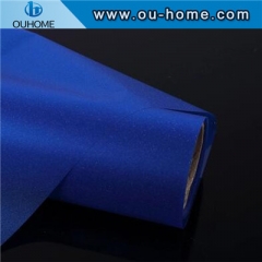 BT908 transparent glass Blue flash point decorative film