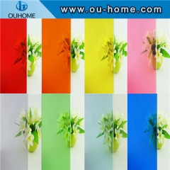 BT115 Building Colorful Glass Decorative film