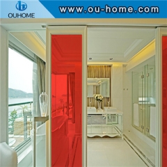 BT105 For decorative transparent red glass film