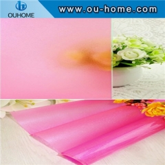 BT912 Building Decorative Translucent Pink Glass film