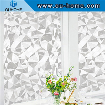 H613 No-Glue 3D Static Decorative Window Glass Stickers