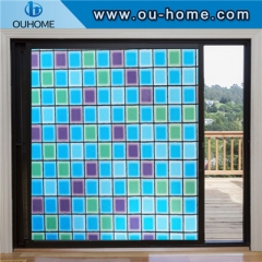 H2228 PVC static cling decorative window film