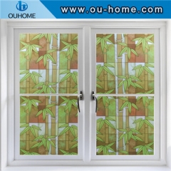 9018 Stained glass PVC window stickers
