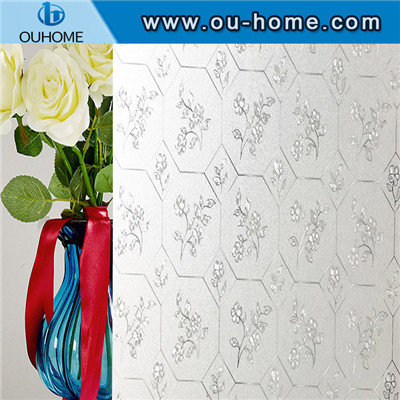 H15306 3D No-Glue Decorative Static Privacy film