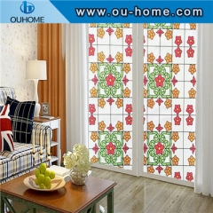 H2218 PVC static cling stained glass window film