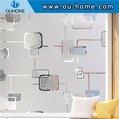 H12206 Decorative static cling glass film