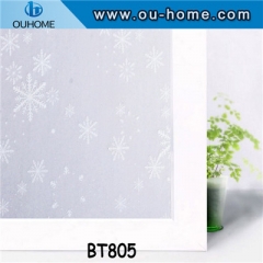 BT805 Decorated Self adhesive window frosted film