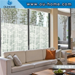 BT816 Ramboo decoration frosted privacy glass film