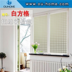 BT818 Square design frosted glass film
