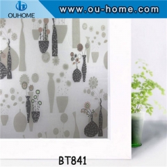 BT841 Home stained translucence privacy window film