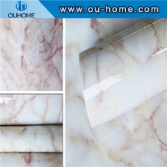 Marble design decorative stickers for home decoration furniture