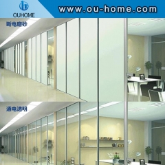 Automatic adjustment switchable smart glass window film