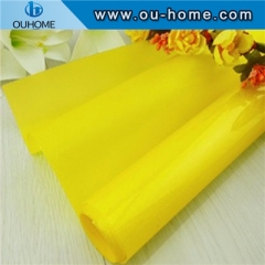 BT906 Decorative Building Pure Yellow Glass Film