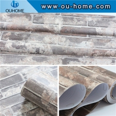 Home Decoration Waterproof Marble Stone Brick Wall Sticker