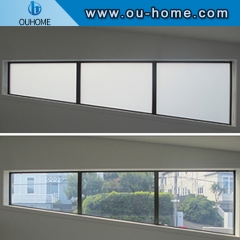 White color laminated switchable film for decorative office, bathroom, etc.