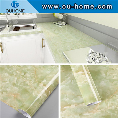 Marble dining table kitchen waterproof sticker