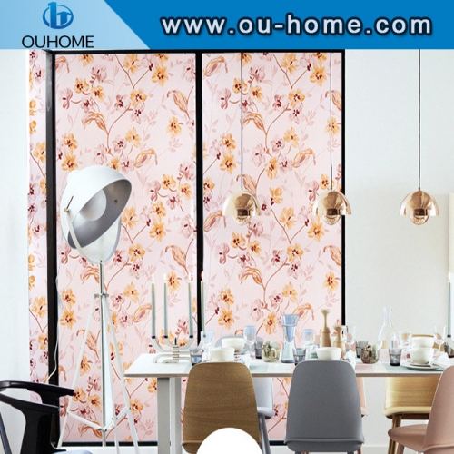 H8271 Custom decorative static glass film