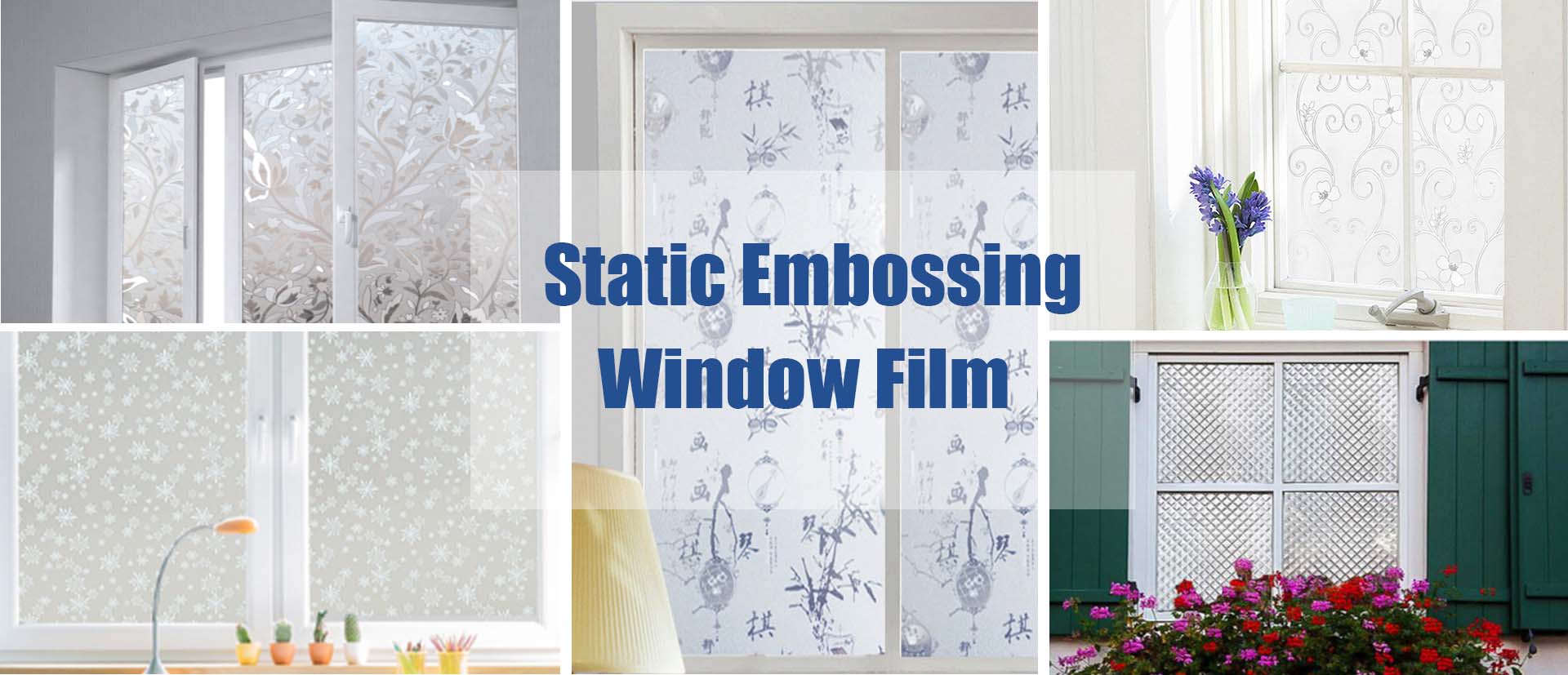 Static Embossing Window Film