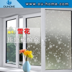 BT805 Self adhesive privacy decorated frosted window film