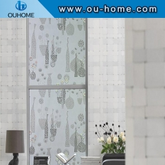 BT841 Home privacy stained translucence window film