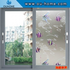 BT851 PVC frosted window privacy film self-adhesive decorative film for Glass