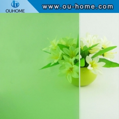 BT109 Green translucent architectural decorative window film