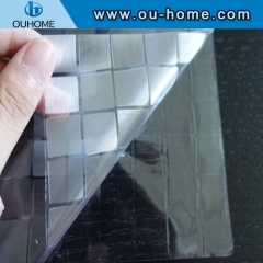 H10506 3D embossing home static window film