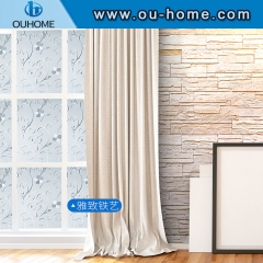 H9706 Easy to disassemble decorative partition static glass window film