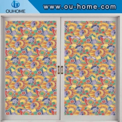 H808 3D Static Decorative Privacy Window Glass Sticker