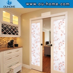 H8271 Custom decorative static glass film