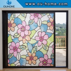 H852 Non-glue removable static cling window film