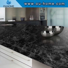Decorative sticker kitchen oil proof Marbling wall paper