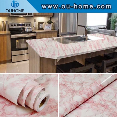 Self-adhesive Film Marble Design Stickers