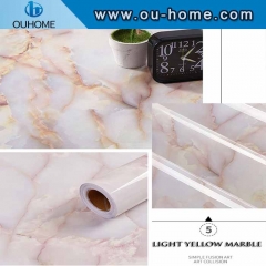 Marble Style adhesive Oil Proof kitchen Wall Sticker