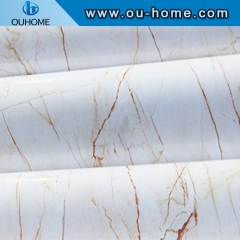 Self-adhesive wallpaper imitation marbled sticker