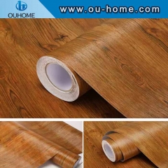 Furniture renovation self - adhesive 3D wood grain stickers Film