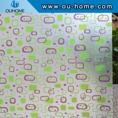 BT811 PVC self-adhesive decorative privacy window film