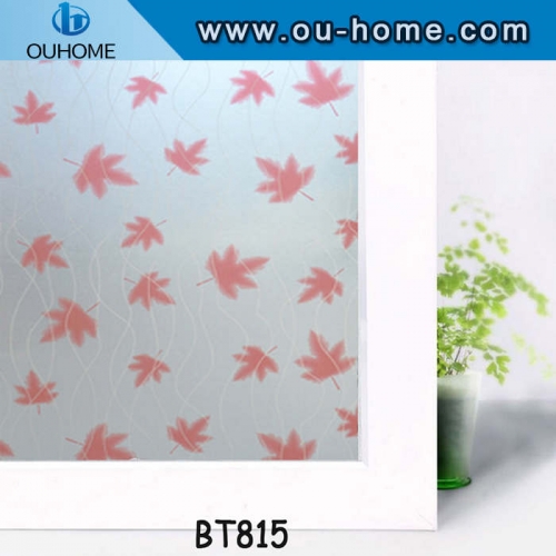 BT815 PVC self-adhesive frosted film for glass