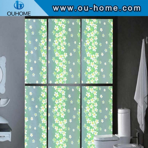 BT819 PVC adhesive window film stained glass