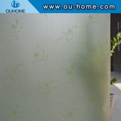 BT831 Green frosted decorative window insulation film
