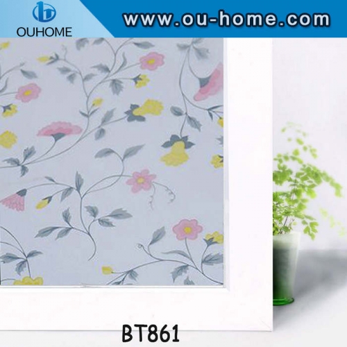 BT861 Glass decorative frosted privacy window film