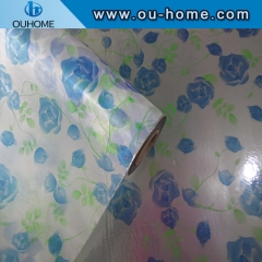 BT883 Colorful frosting decorative window film