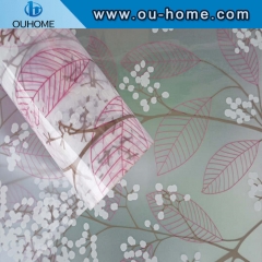 BT879 Frosted privacy self-adhesive PVC decorative film for Glass