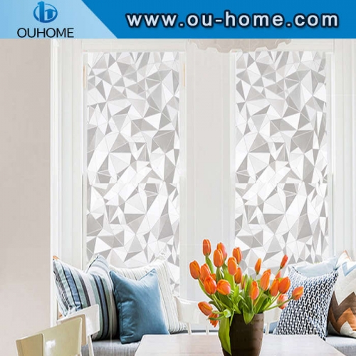 H613 Embossed frosted non-adhesive static glass film