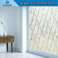 H6201 3D Window Film Static Decorative Sticker Non-Adhesive Heat Control Anti UV glass Window film