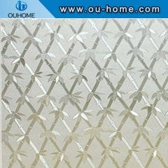 H6201 3D Window Film Static Decorative Sticker Non-Adhesive Heat Control Anti UV glass Window film