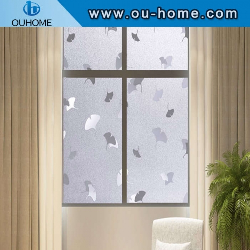 H17106 3D Privacy Window Film No Glue Static Window Glass Sticker