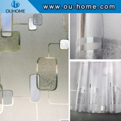 H12206 Decorative static cling glass film